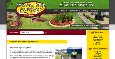 Garden Edge Solutions Example